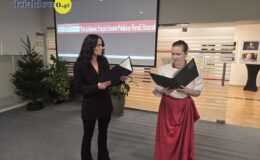 Anna Barbara Czuraj-Struzik z honorową odznaką Zasłużony dla Kultury Polskiej