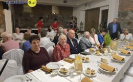 Spotkanie opłatkowe studentów  Uniwersytetu Trzeciego Wieku