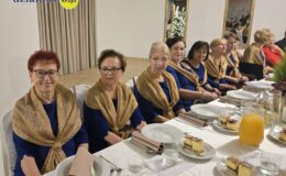 Spotkanie opłatkowe studentów  Uniwersytetu Trzeciego Wieku