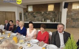 Spotkanie opłatkowe studentów  Uniwersytetu Trzeciego Wieku