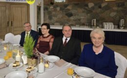 Spotkanie opłatkowe studentów  Uniwersytetu Trzeciego Wieku