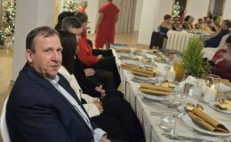 Spotkanie opłatkowe studentów  Uniwersytetu Trzeciego Wieku