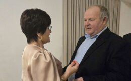 Spotkanie opłatkowe studentów  Uniwersytetu Trzeciego Wieku