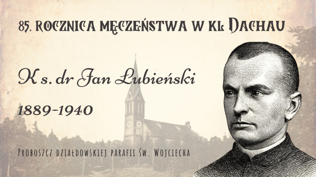 zdjęcie portretowe ks. dra Jana Łubieńskiego