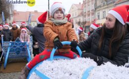 „Sztafeta z Mikołajem” rozświetliła ulice Działdowa