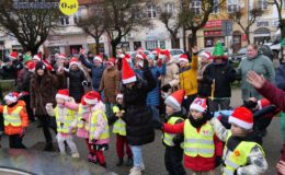 „Sztafeta z Mikołajem” rozświetliła ulice Działdowa