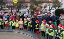 „Sztafeta z Mikołajem” rozświetliła ulice Działdowa