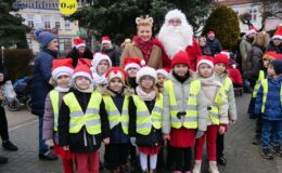 „Sztafeta z Mikołajem” rozświetliła ulice Działdowa