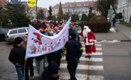 „Sztafeta z Mikołajem” rozświetliła ulice Działdowa