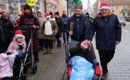 „Sztafeta z Mikołajem” rozświetliła ulice Działdowa