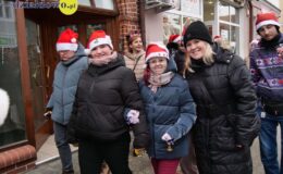 „Sztafeta z Mikołajem” rozświetliła ulice Działdowa