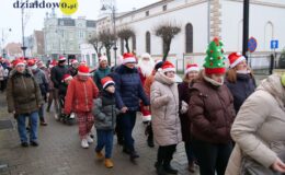 „Sztafeta z Mikołajem” rozświetliła ulice Działdowa