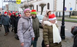 „Sztafeta z Mikołajem” rozświetliła ulice Działdowa
