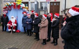 „Sztafeta z Mikołajem” rozświetliła ulice Działdowa