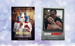 plakaty filmów "Dom dobry" i "Ministranci"