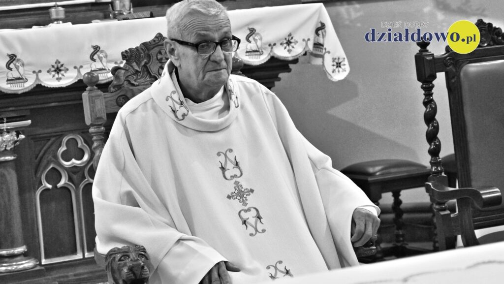 ksiądz kanonik Ś. P. Adam Filarski /fot. Karol Wrombel
