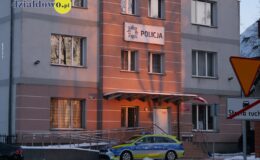 budynek komendy policji w Działdowie