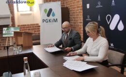 Podpisanie umowy z Wykonawcą rozbudowy i modernizacji Oczyszczalni Ścieków w Działdowie.