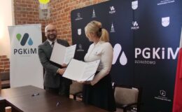 Podpisanie umowy z Wykonawcą rozbudowy i modernizacji Oczyszczalni Ścieków w Działdowie.