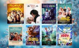 Na zdjęciu głównym plakaty filmów jak "Szybcy i sprytni", "Zwierzogród 2", "Chcę więcej", "Wielka Warszawska", "Orzełek Iggy", "Dalej jazda! 2", Piep*zyć Mickiewicza 3", "Wichrowe wzgórza"
