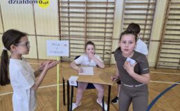 „Biegane dyktando” wygrali gospodarze 