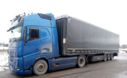 ciężarówka, działania BUS&TRUCK w powiecie działdowskim / fot. policja