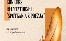 plakat informujący o konkursie