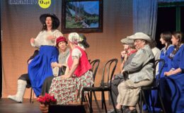 Przedstawienie grupy teatralne Pewni Niepewni pt. „Pani Dulska przed sądem”
