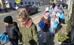 Niebieski marsz małych serc