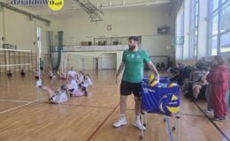 Siatkarski trening z zawodnikami Indykpol AZS Olszyn