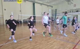 Siatkarski trening z zawodnikami Indykpol AZS Olszyn