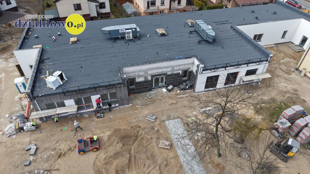 budynek Żłobka Miejskiego przy Przedszkolu nr 3 przy ul. Sportowej w Działdowie