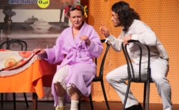 Przedstawienie grupy teatralne Pewni Niepewni pt. „Pani Dulska przed sądem”