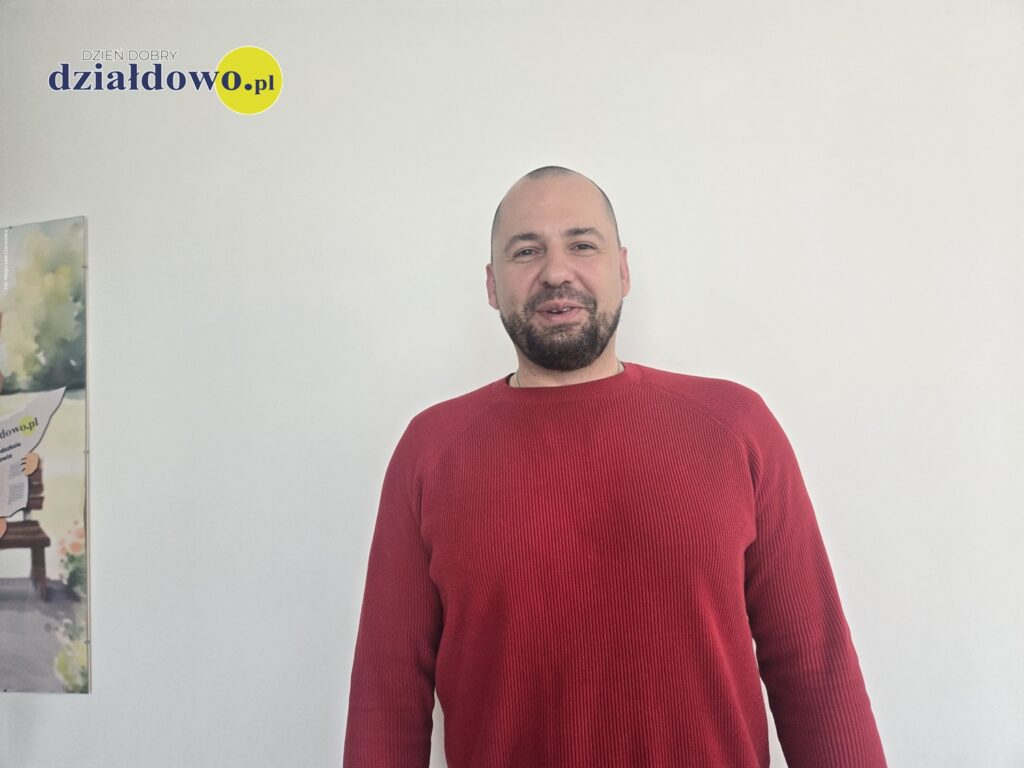 Mateusz Buczyło, dyrektor Miejskiej Służby Drogowej w Działdowie