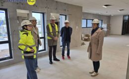 Tak nasz basen wygląda w środku. Zwiedzanie obiektu tuż przed otwarciem