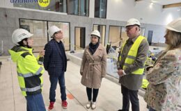 Tak nasz basen wygląda w środku. Zwiedzanie obiektu tuż przed otwarciem