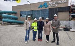 Tak nasz basen wygląda w środku. Zwiedzanie obiektu tuż przed otwarciem