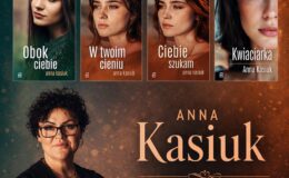 plakat informujący o spotkaniu z pisarką Anną Kasiuk w Powiatowej Bibliotece Pedagogicznej w Działdowie