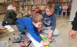 W Miejskiej Bibliotece Publicznej w Działdowie odbyły się pełne emocji warsztaty LEGO
