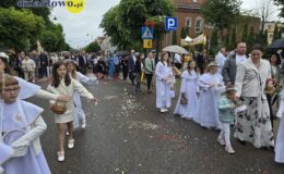 Procesja Bożego Ciała. Parafia pw. Podwyższenia Krzyża Świętego w Działdowie (4.06.2026)