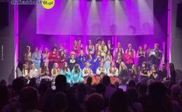 grupa artystów, która wzięła udział w koncercie "The Best of Eurovision" w Miejskim Domu Kultury w Działdowie