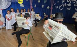 Uroczyste pożegnanie przedszkola przez grupę „Motylki”