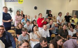 Uroczyste pożegnanie przedszkola przez grupę „Motylki”