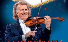 plakat informujący o koncercie „André Rieu. Niech żyje Maastricht!” Retransmisja letniego koncertu z Maastricht 2026