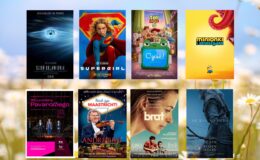 plakaty filmów jak: "Toy Story 5", "Minionki i straszydła", "Dzień objawienia", "Supergirl", "Robin Hood: Koniec legendy", "Brat", „90. urodziny Pavarottiego” Koncert gwiazd z Arena di Verona 2025, „André Rieu. Niech żyje Maastricht!” Retransmisja letniego koncertu z Maastricht 2026