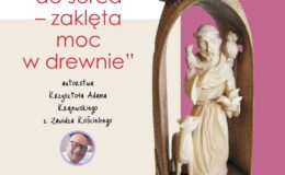 plakat informujący o wernisażu wystawy rzeźbiarskiej w Muzeum Pogranicza w Działdowie - "Galeria Akwarium"