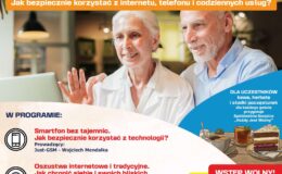 Grzegorz Mrowiński, burmistrz Działdowa serdecznie zaprasza seniorów oraz wszystkich mieszkańców miasta na otwarte spotkanie edukacyjne "Zagrożenia w sieci. Jak bezpiecznie korzystać z Internetu, telefonu i codziennych usług?" Spotkanie odbędzie się 23 czerwca (wtorek) o godz. 11.00 w sali Centrum Kształcenia Ustawicznego przy ul. Polnej 11A. W programie "Smartfon bez tajemnic. Jak bezpiecznie korzystać z technologii?", wykład wygłosi Wojciech Mendalka (Just-GSM). Podkom. Justyna Nowicka, oficer prasowy z Komendy Powiatowej Policji w Działdowie będzie przestrzegać przed "Oszustwami internetowymi i tradycyjnymi. Jak chronić siebie i swoich bliskich przed wyłudzeniami? Żaneta Buczyło z Powiatowej Stacji Sanitarno-Epidemiologiczna w Działdowie opowie o "Zdrowiu bez pułapek. Reklamy, suplementy i bezpieczne wybory konsumenckie". Kawę, herbatę i słodki poczęstunek dla każdego gościa przygotuje Spółdzielnia Socjalna „Każdy Jest Ważny”. Wstęp wolny. Przyjdź, dowiedz się więcej i zadbaj o swoje bezpieczeństwo. (Na zdjęciu głównym plakat informujący o otwartym spotkaniu edukacyjnym o bezpieczeństwie w Internecie i o bezpiecznych wyborach konsumenckich)