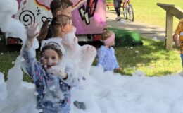 Kosmiczne atrakcje, wstępy i dobra zabawa. Za nami Piknik Rodzinny „Bezpieczne Wakacje”