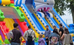 Kosmiczne atrakcje, wstępy i dobra zabawa. Za nami Piknik Rodzinny „Bezpieczne Wakacje”