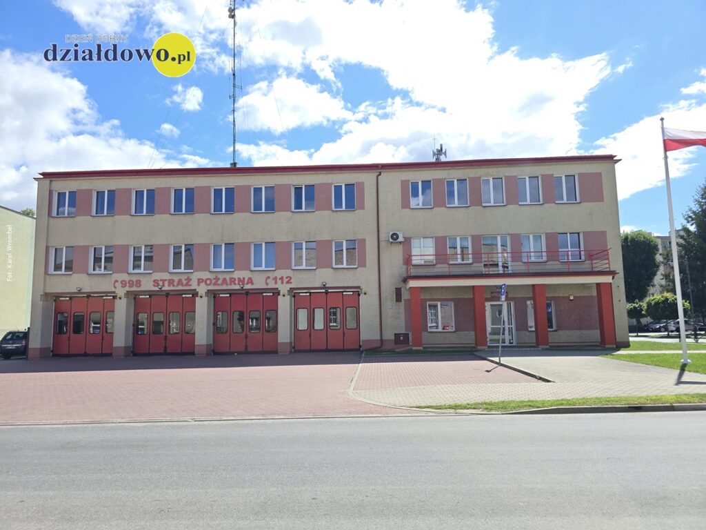 obecna siedziba Straży Pożarnej w Działdowie / fot. Karol Wrombel